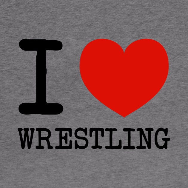 I heart wrestling by dovpanda